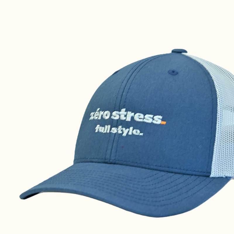 ZERO STRESS - TRUCKER NAVY